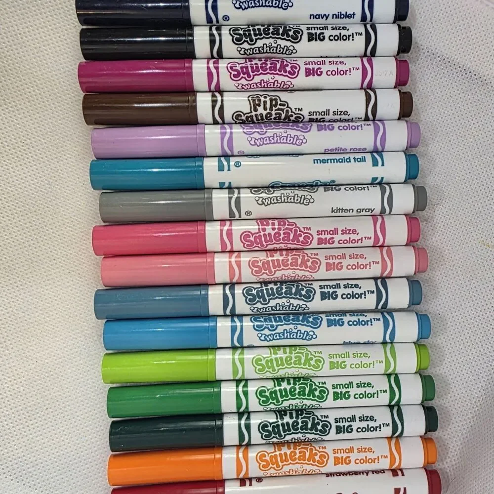 Lot 105 Various Markers - Crayola / Pip Squeaks / Mr Sketch / CraZart